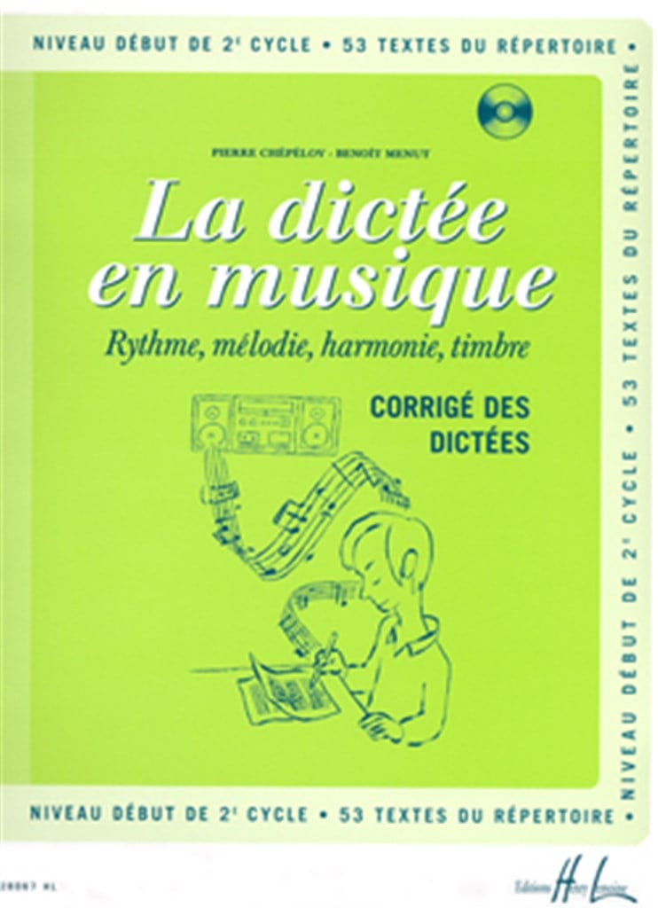 La dictée en musique Vol.4 - corrigé