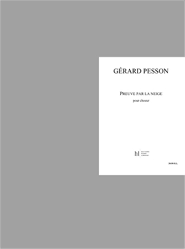 Preuve par la neige