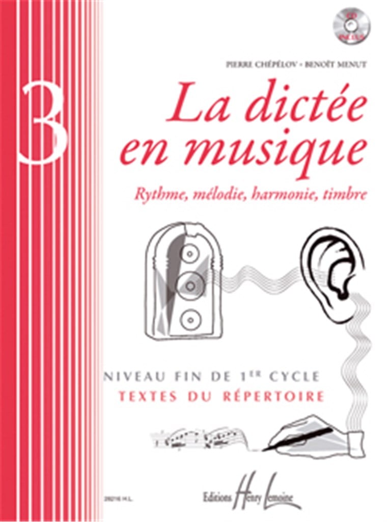 La dictée en musique Vol.3 - fin du 1er cycle