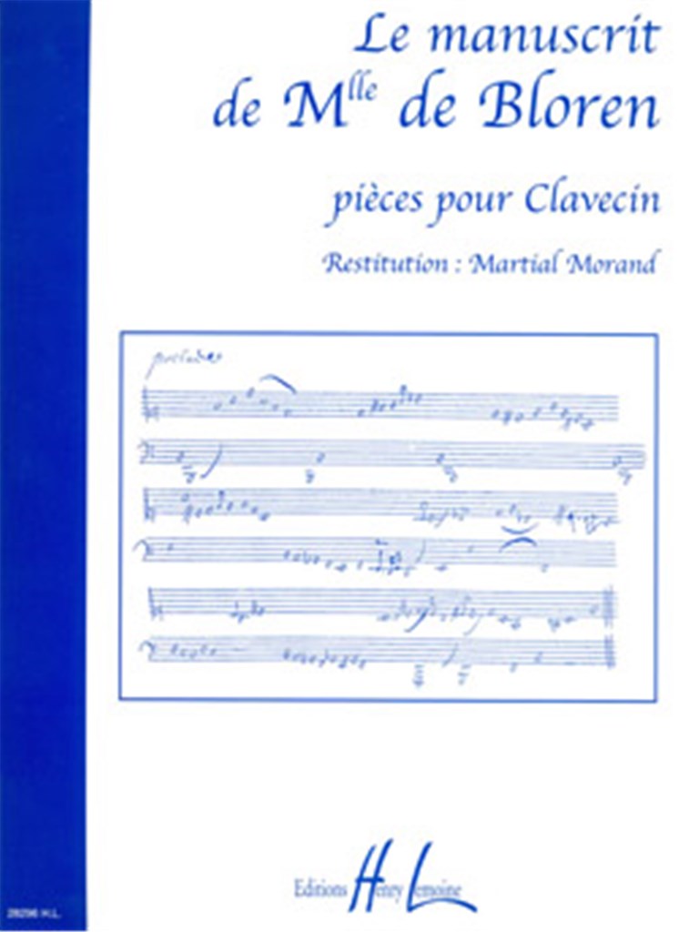 Manuscrit de Melle de Bloren