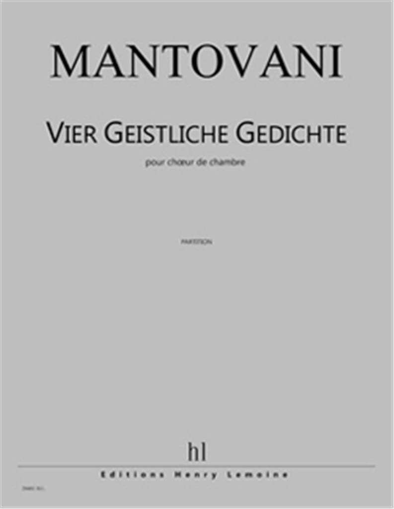 Vier Geistliche Gedichte