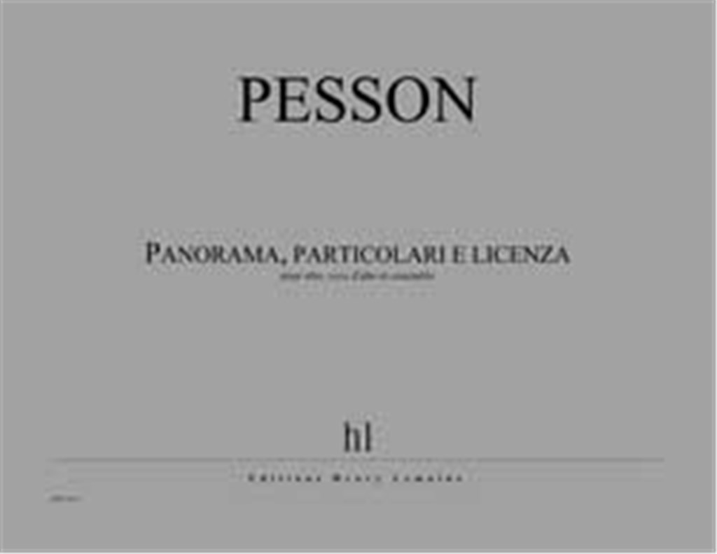 Panorama, particolari e licenza