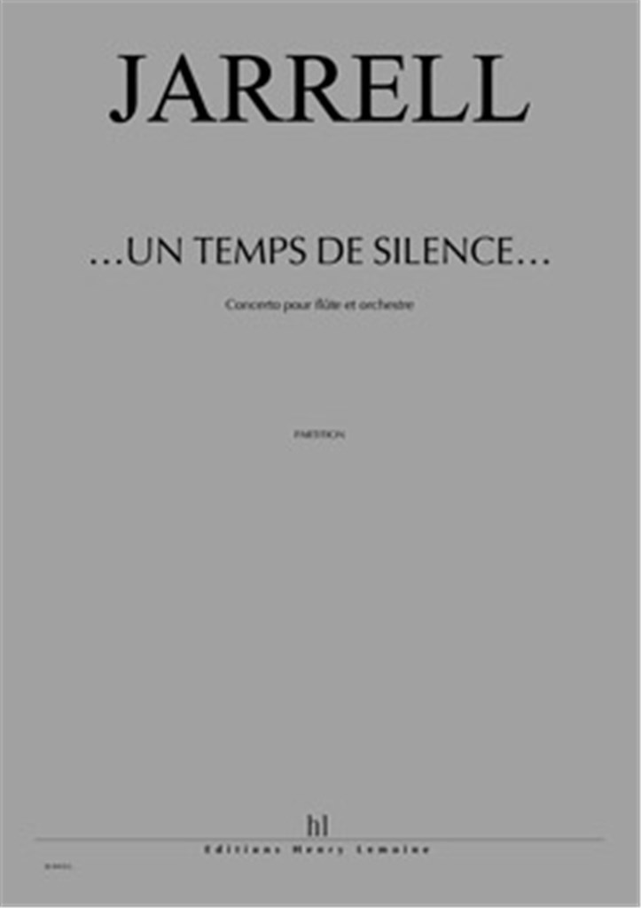 ...Un temps de silence... Concerto pour flûte
