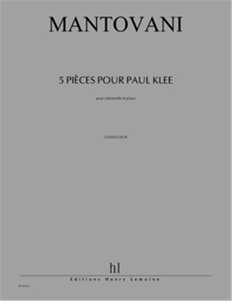 Pièces pour Paul Klee (5)