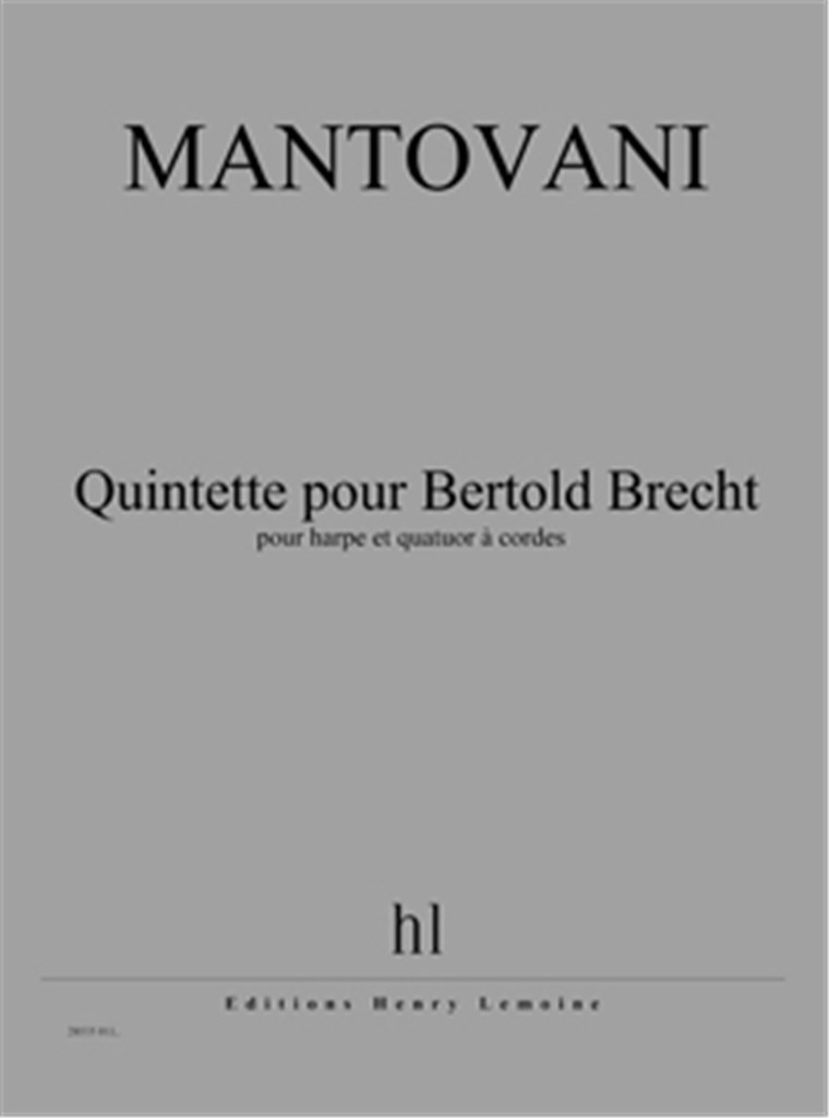 Quintette pour Bertold Brecht