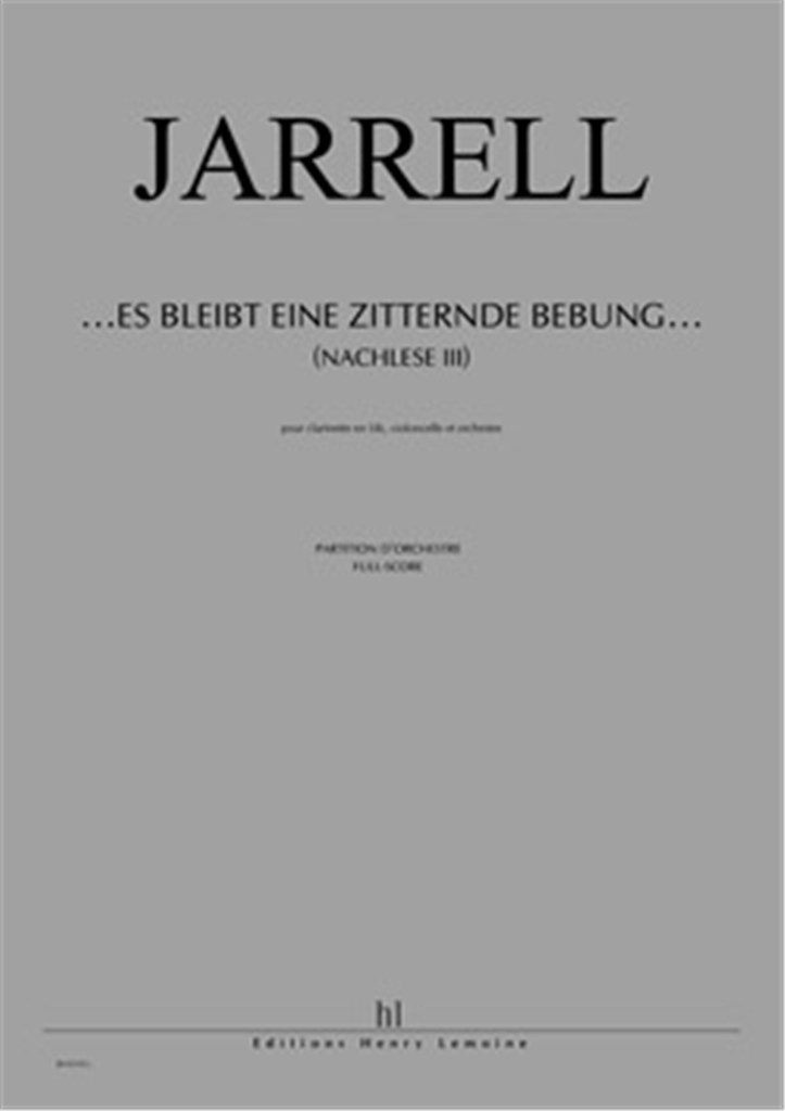 Nachlese III