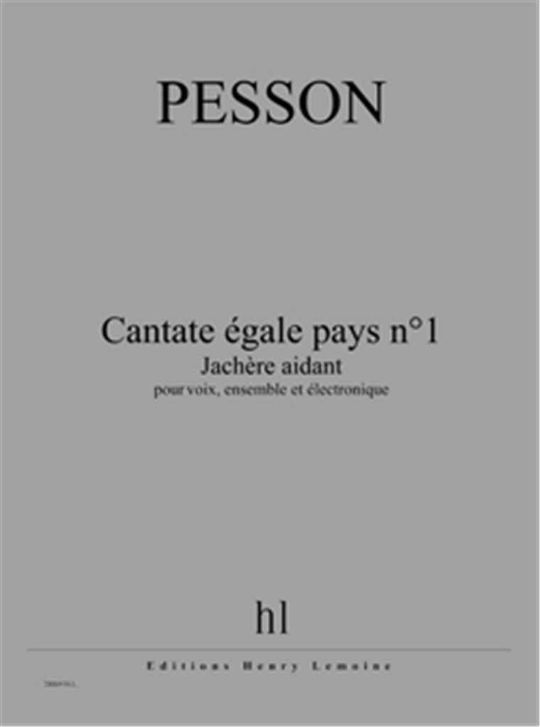 Cantate égale pays n°1 - Jachère aidant