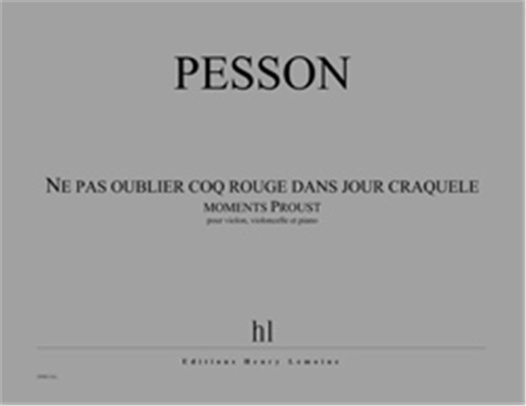 Ne pas oublier coq rouge dans jour craquelé