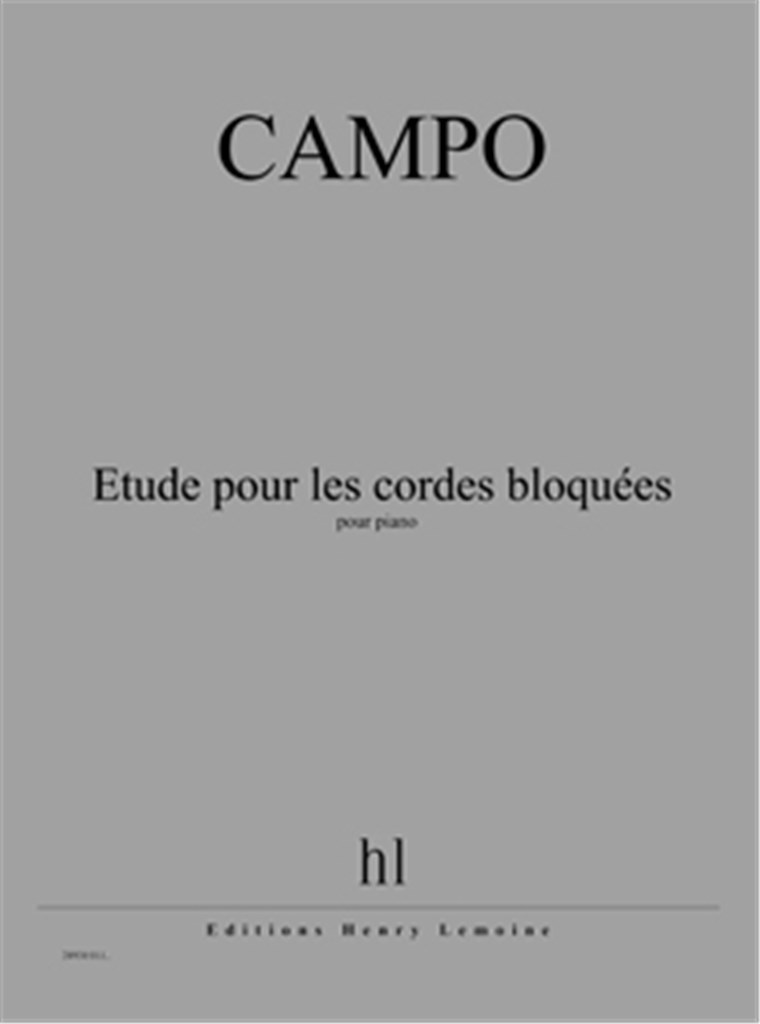 Etude pour les cordes bloquées