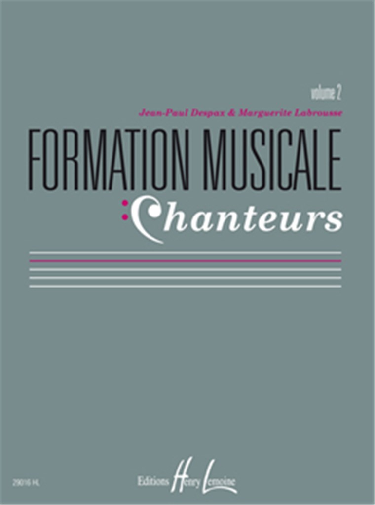 Formation musicale chanteurs Vol.2