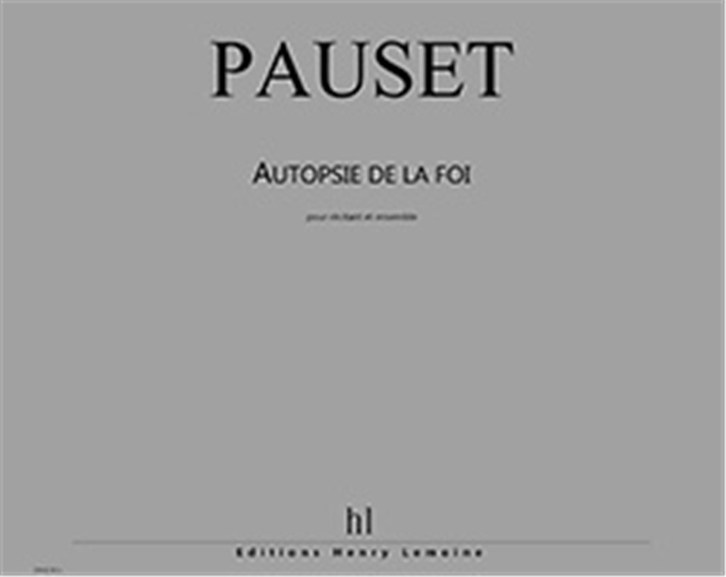 Autopsie De La Foi