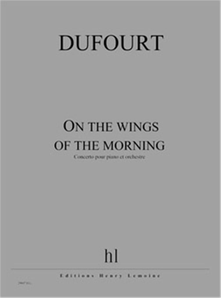 On the wings of the morning