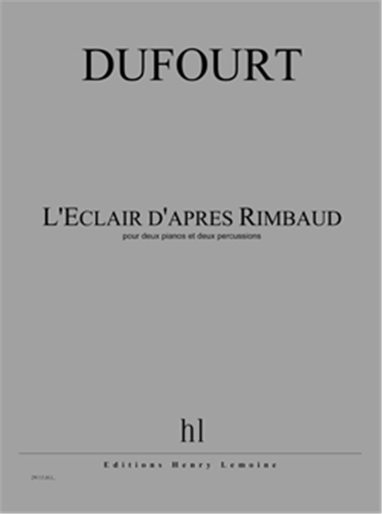 L'Eclair d'après Rimbaud