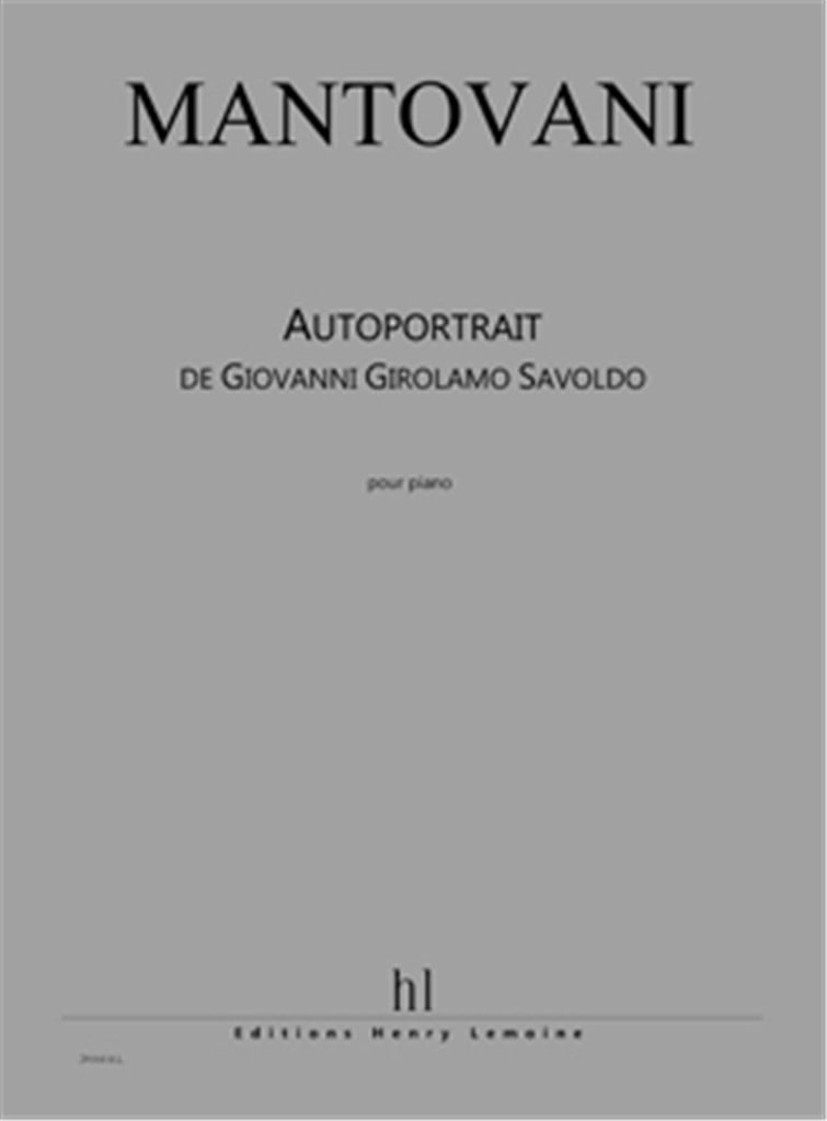 Autoportrait de Giovanni Girolamo Savoldo