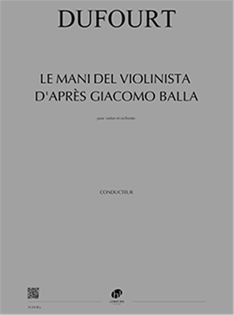 Le Mani del violinista d'après Giacomo Balla