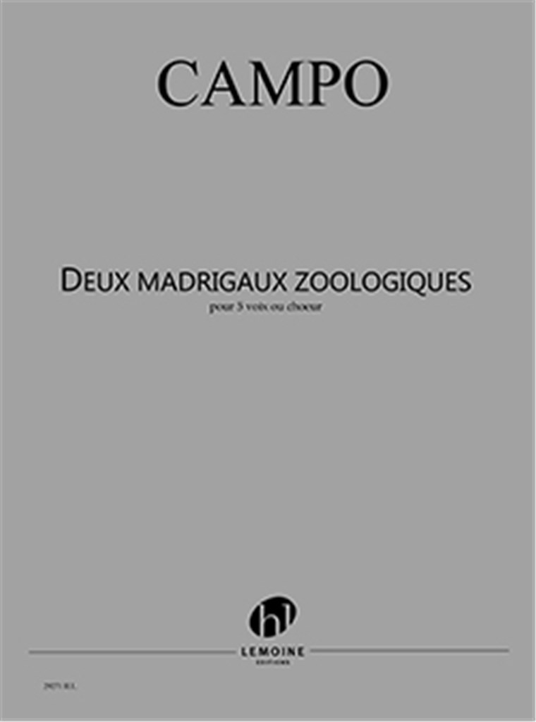 Madrigaux Zoologiques (2)