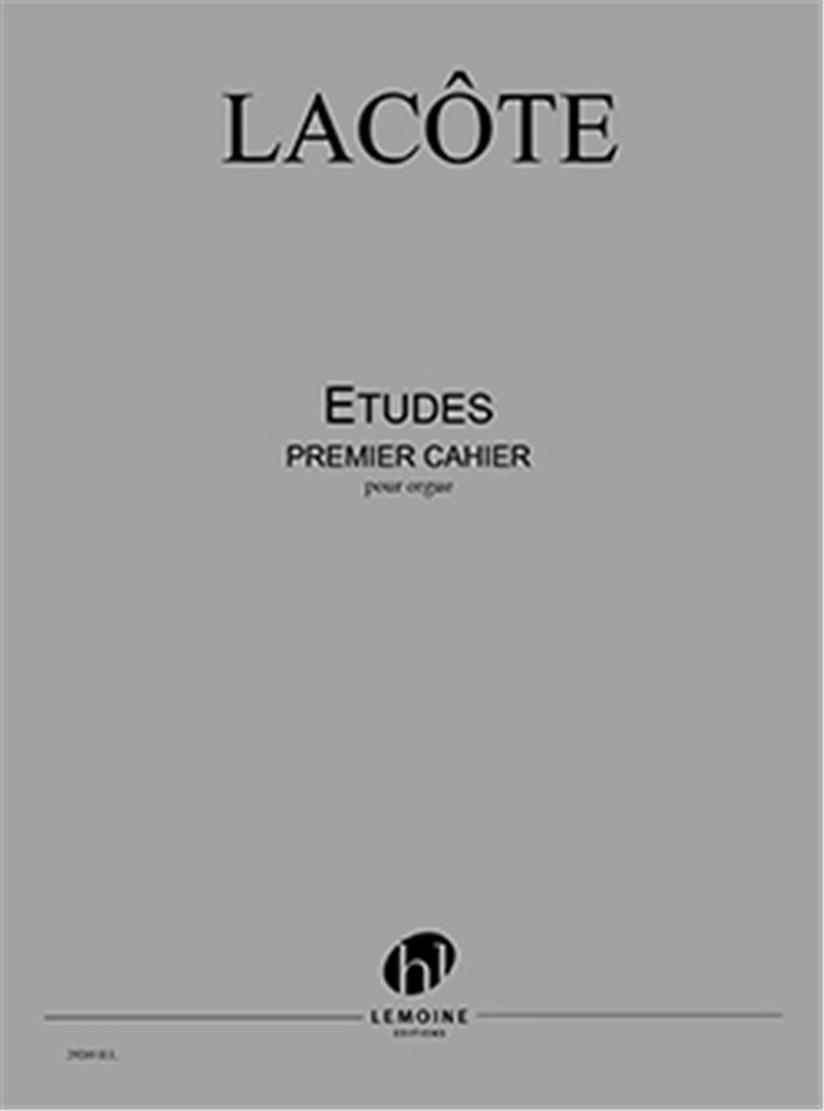 Etudes 1er Cahier