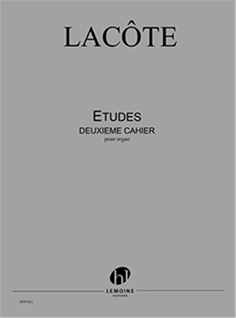 Etudes 2e Cahier