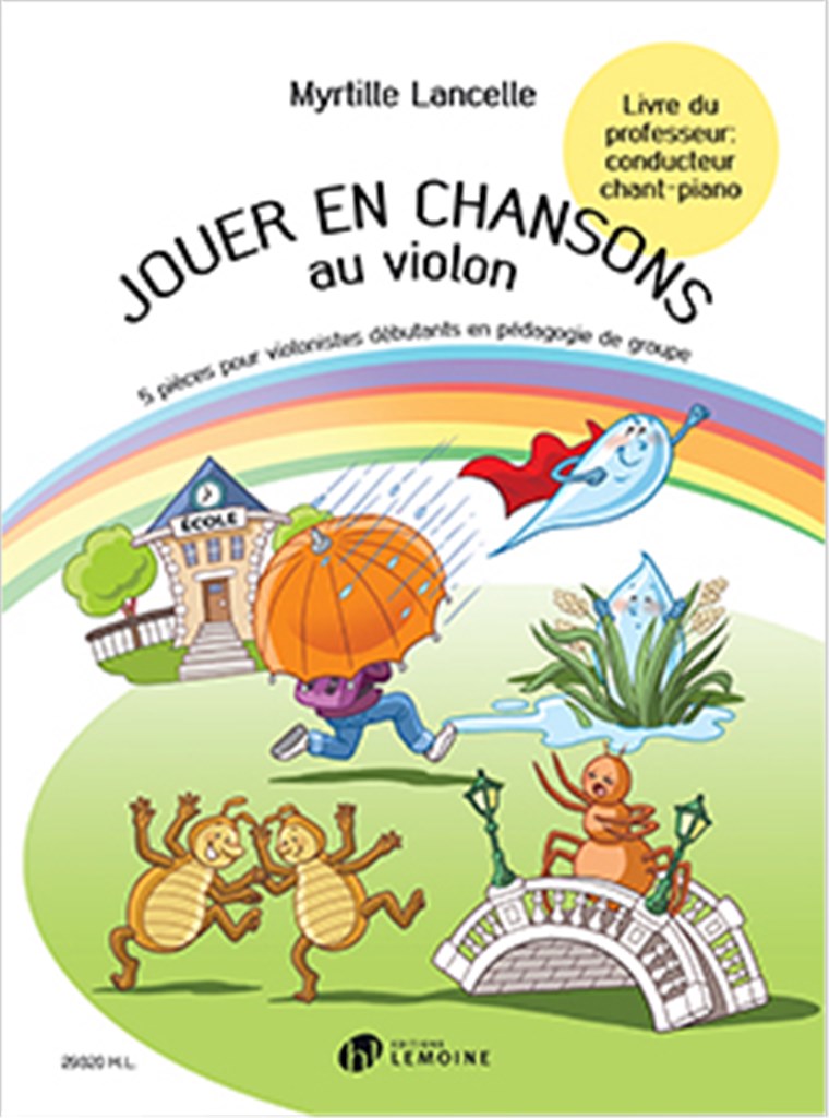 Jouer en chansons au violon