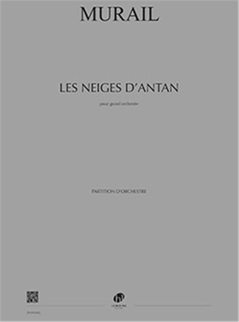 Les Neiges d'antan