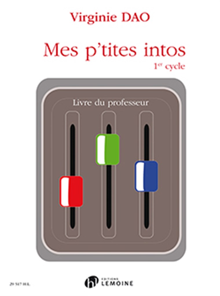Mes p'tites intos 1er cycle - Professeur