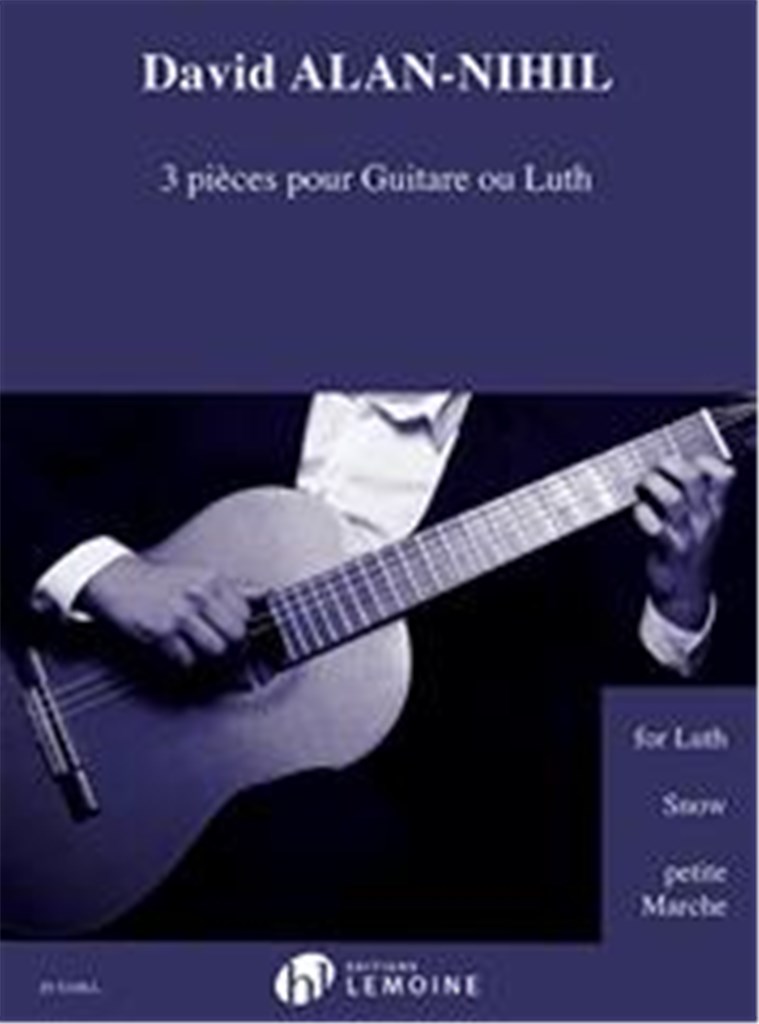 3 Pièces pour Guitare ou Luth