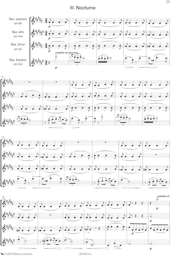 Quatuor No. 2 en Re Maj.