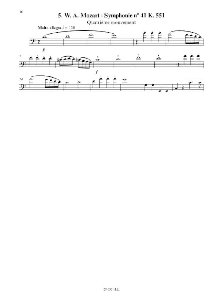 Etudes orchestrales