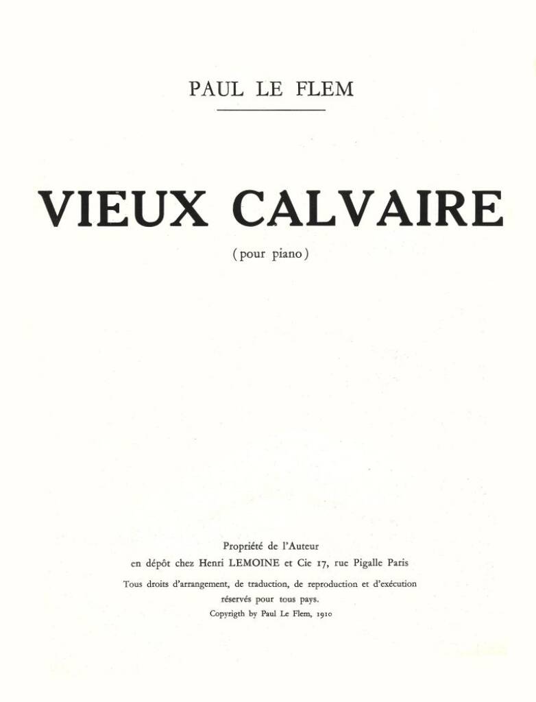Vieux calvaire