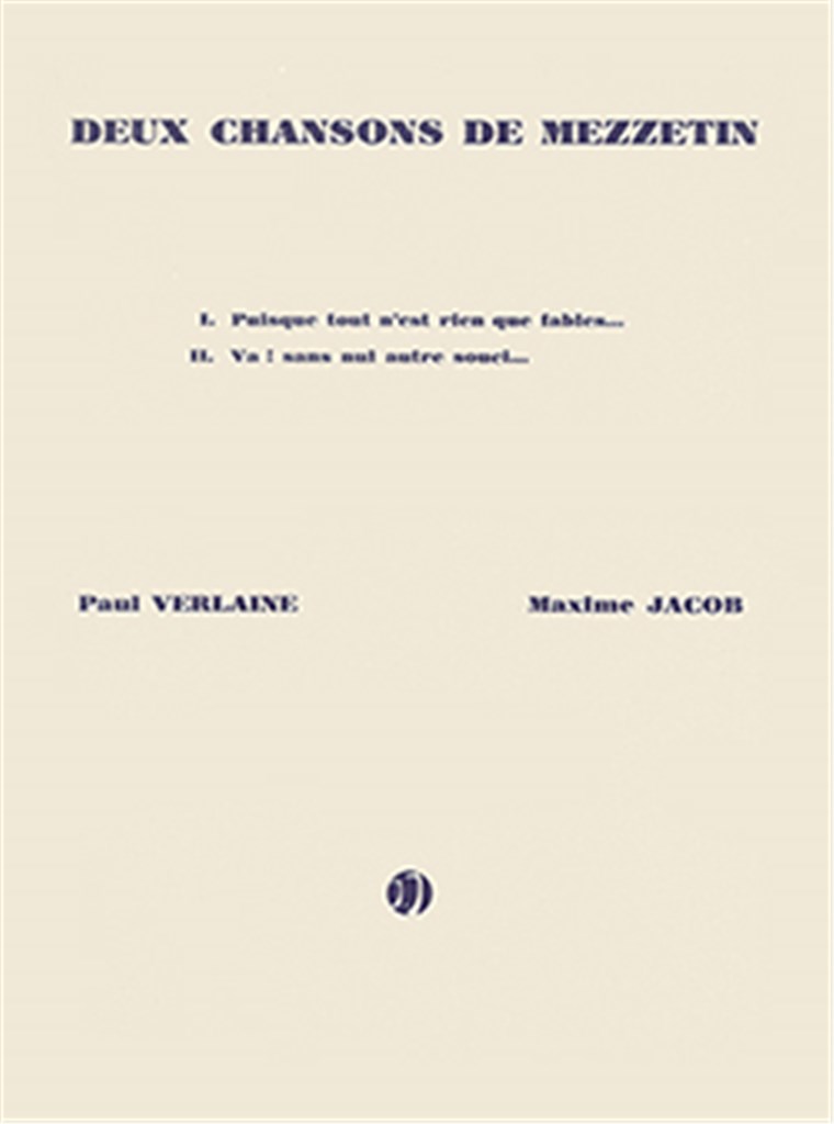Chansons de Mezzetin (2)
