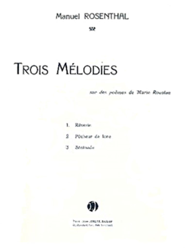 Mélodies (3)