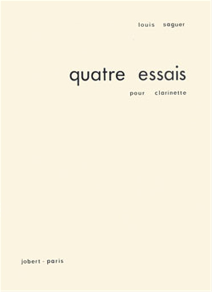 Essais pour clarinette (4)