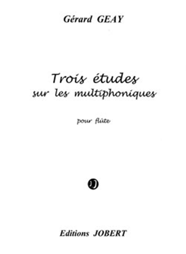 Etudes sur les multiphoniques (3)
