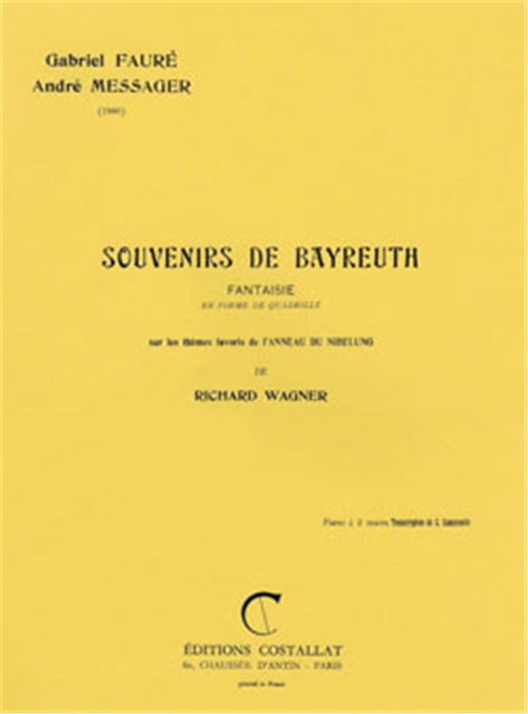 Souvenirs de Bayreuth