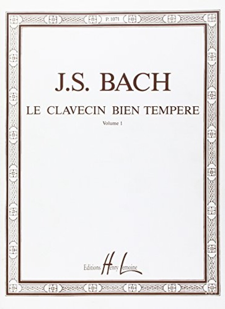 Le Clavier bien tempéré Vol.1
