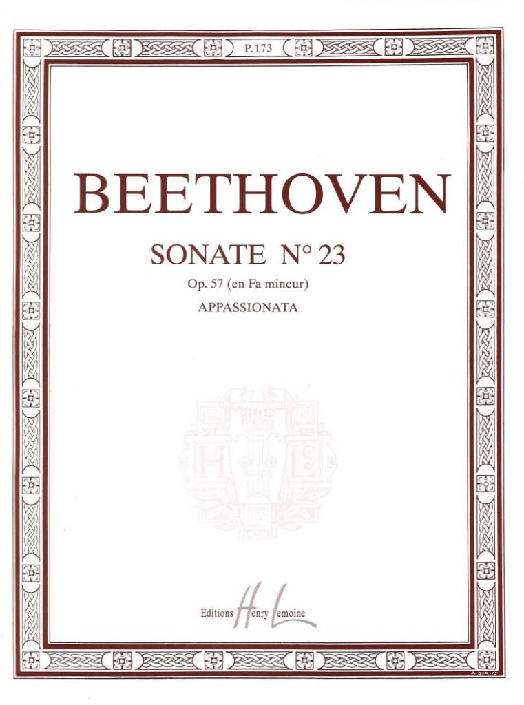Sonate n°23 en fa min. Op.57