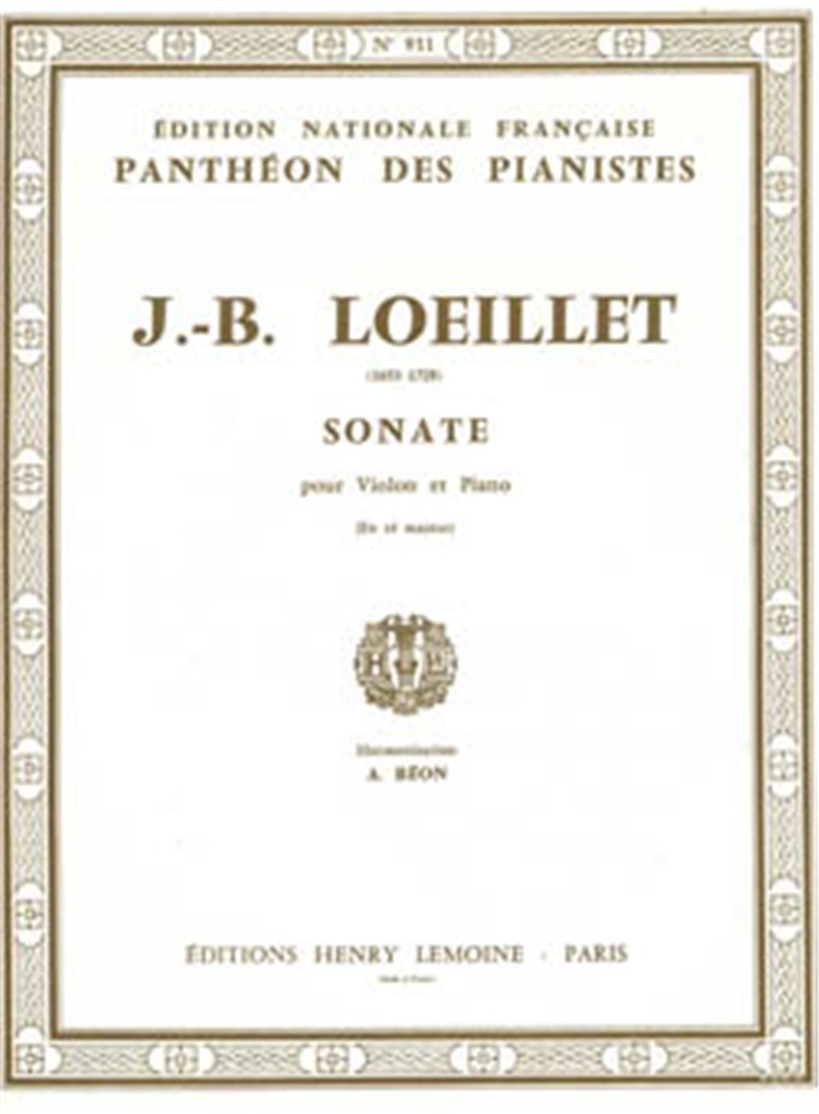 Sonate ré maj.