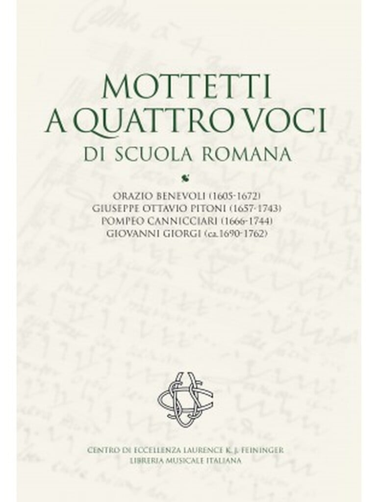 Mottetti a quattro voci di Scuola Romana