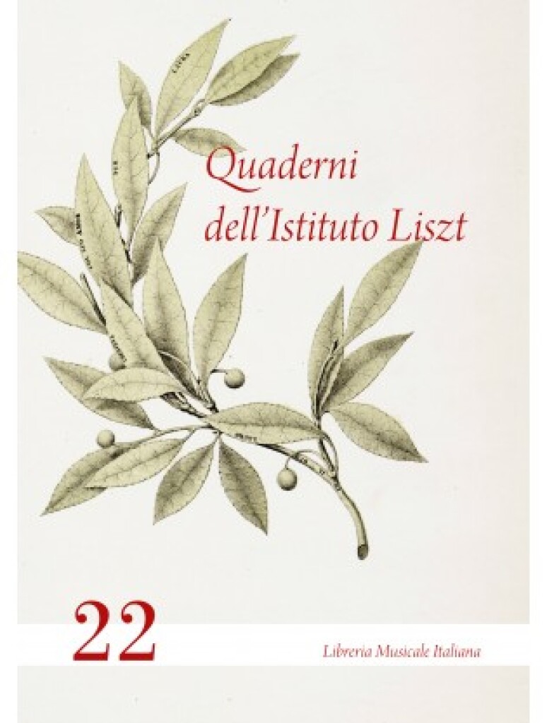 Quaderni dell'Istituto Liszt, 22