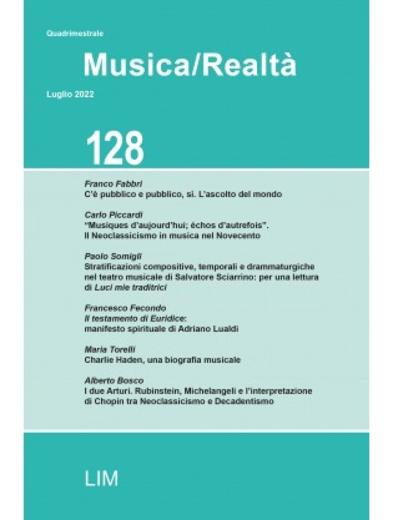 M/R XLII 128, Luglio 2022