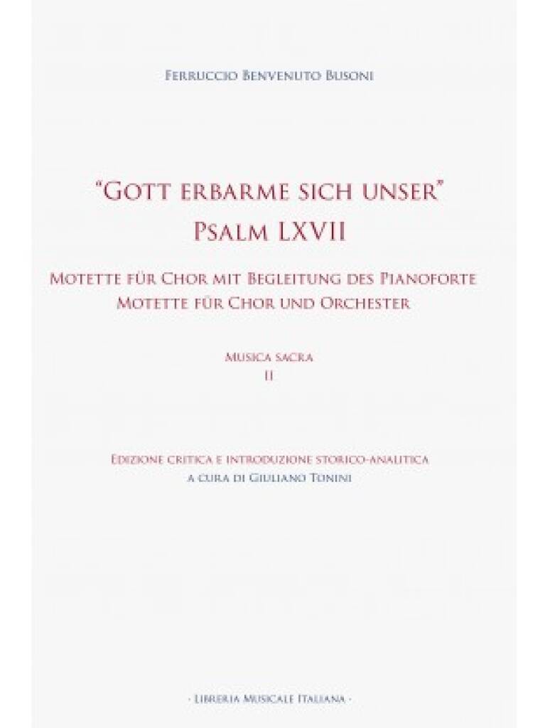 Gott erbarme sich unser Psalm LXVII