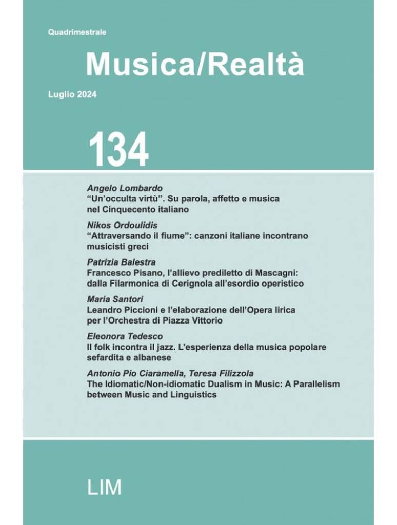 M/R XLV 134, Luglio 2024