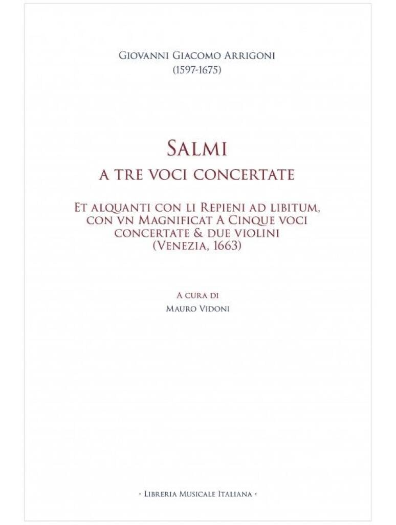 Salmi a Tre Voci Concertate