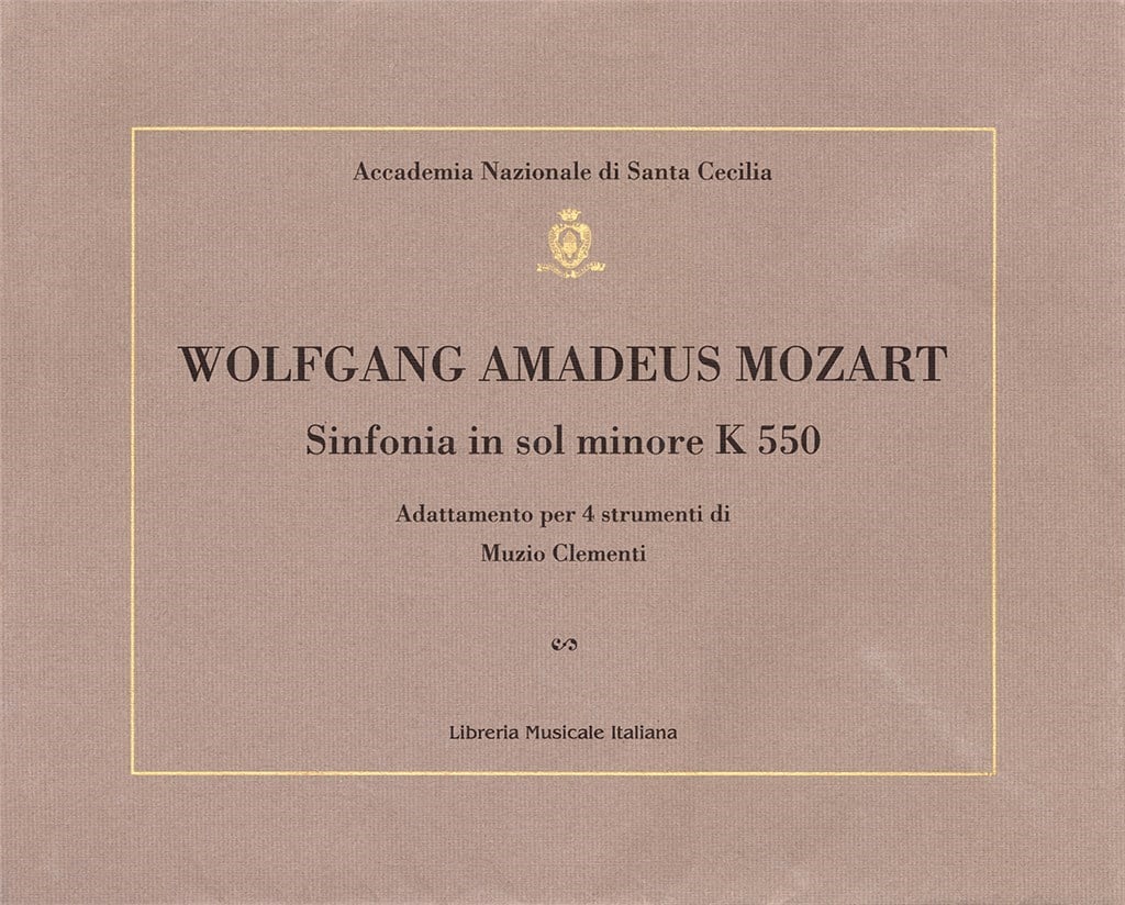 Sinfonia in sol minore K 550