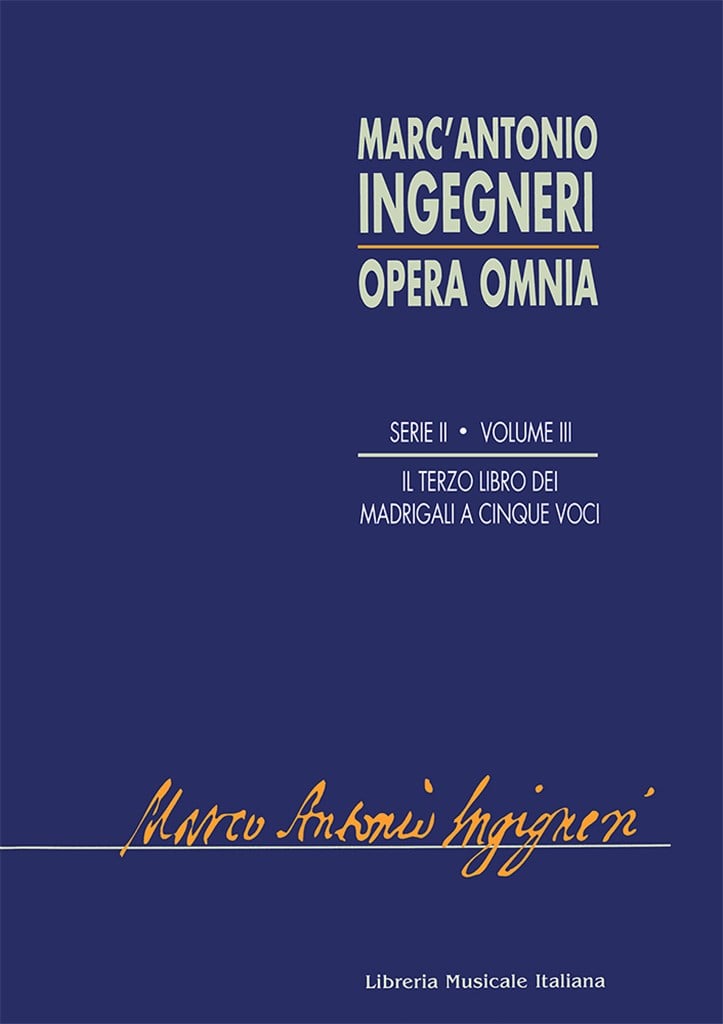 Il terzo libro dei madrigali a cinque voci