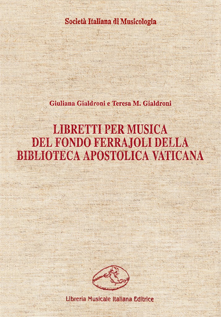 Libretti per musica del fondo Ferrajoli