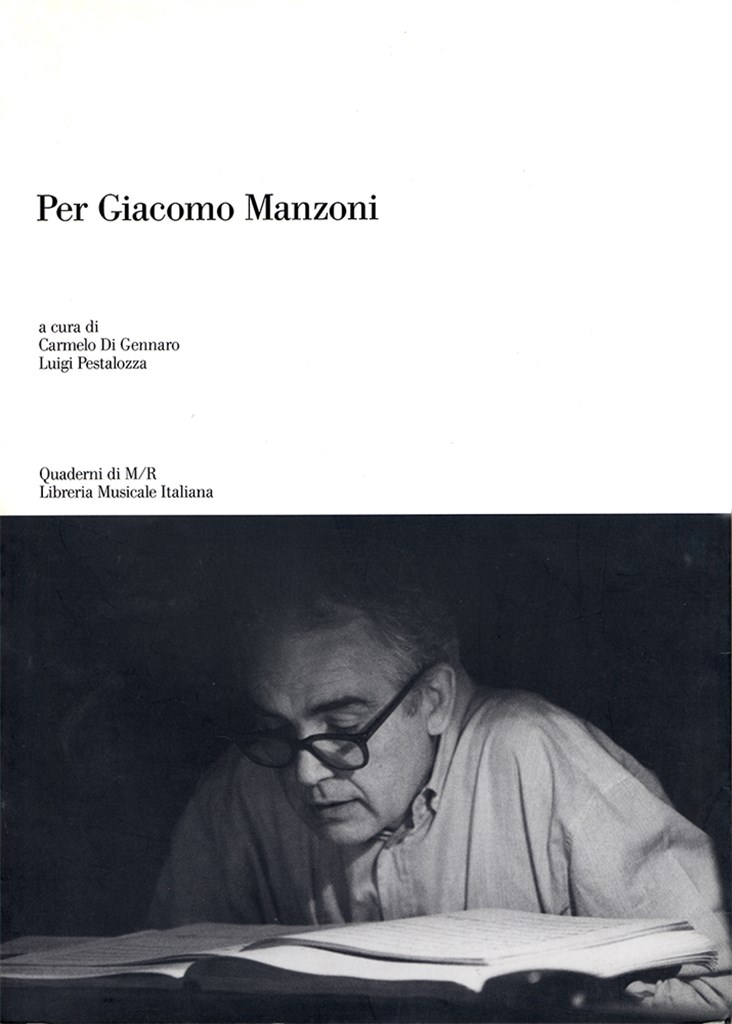 Per Giacomo Manzoni