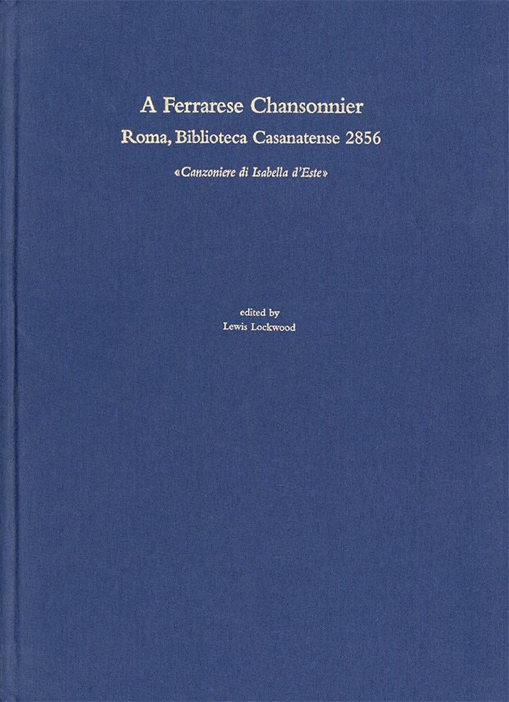 Ferrarese Chansonnier (A)