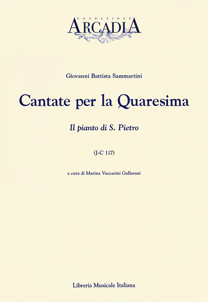 Cantate per la Quaresima