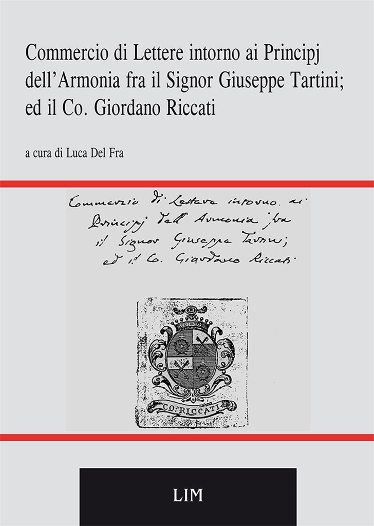 Commercio di Lettere intorno ai Principj